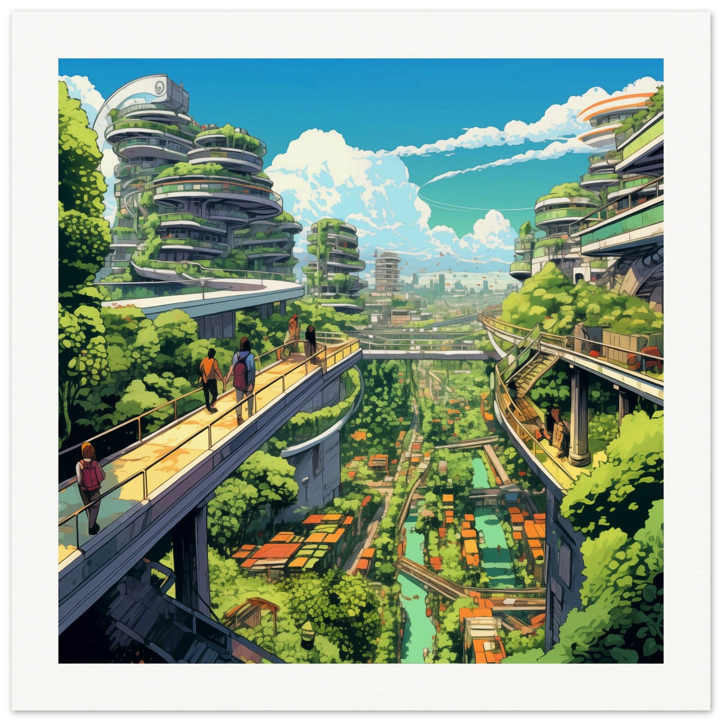 Sky Connection Museum-Quality Matte Art Print