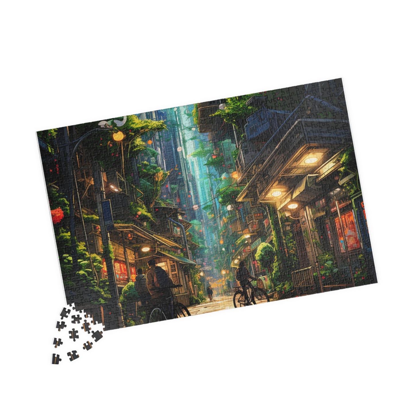 Tokyo Neon Lane Puzzle