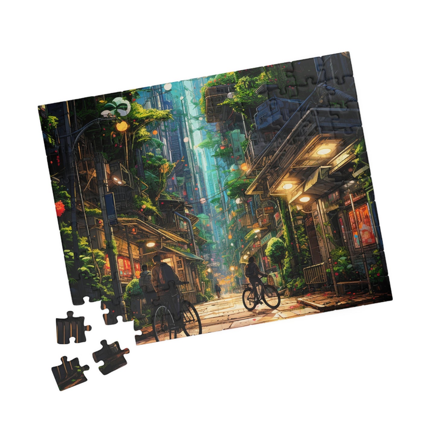 Tokyo Neon Lane Puzzle