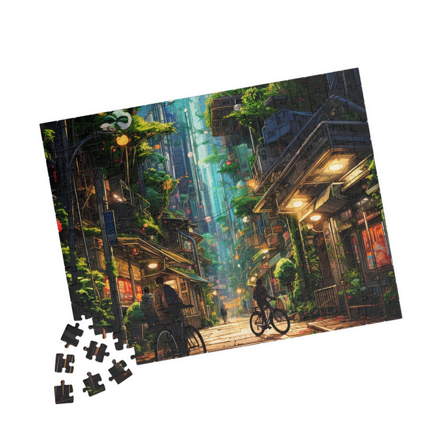 Tokyo Neon Lane Puzzle