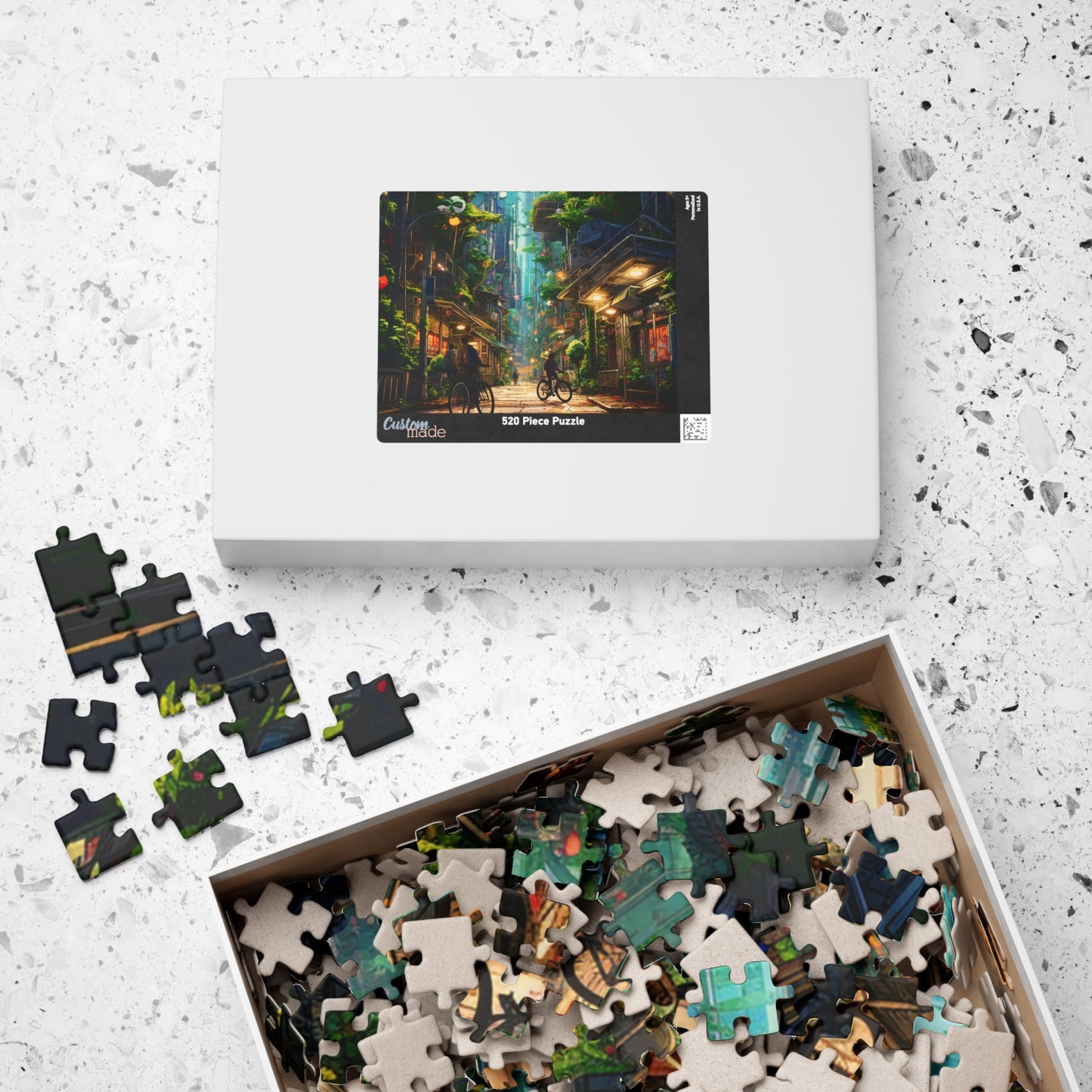 Tokyo Neon Lane Puzzle