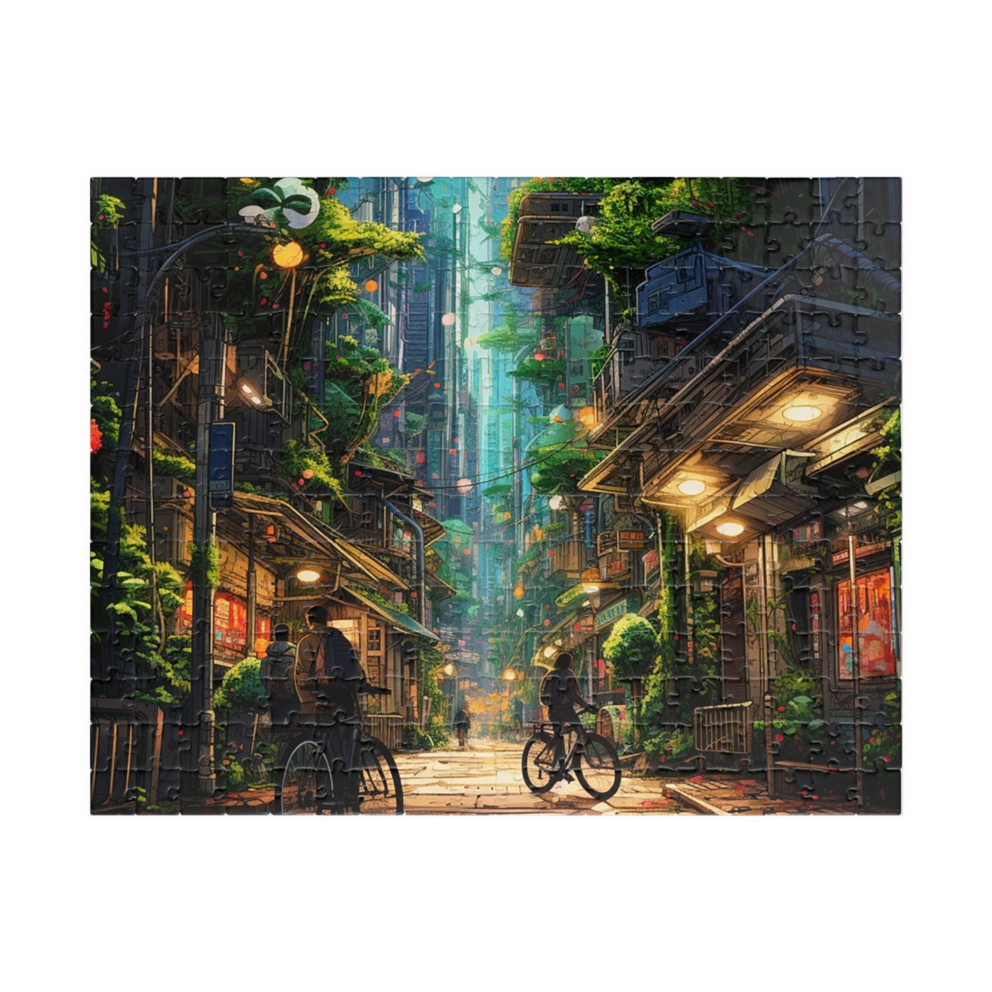 Tokyo Neon Lane Puzzle