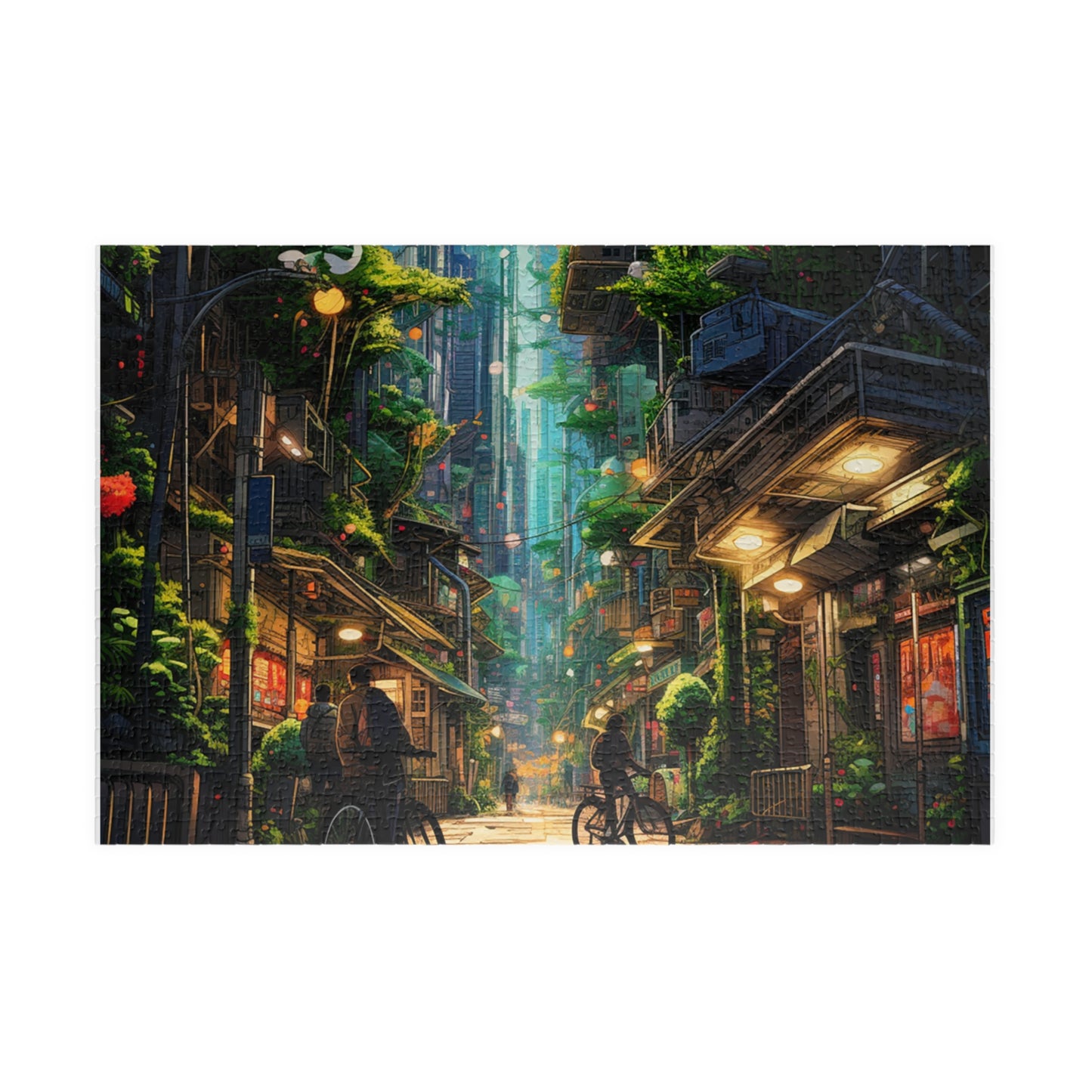 Tokyo Neon Lane Puzzle