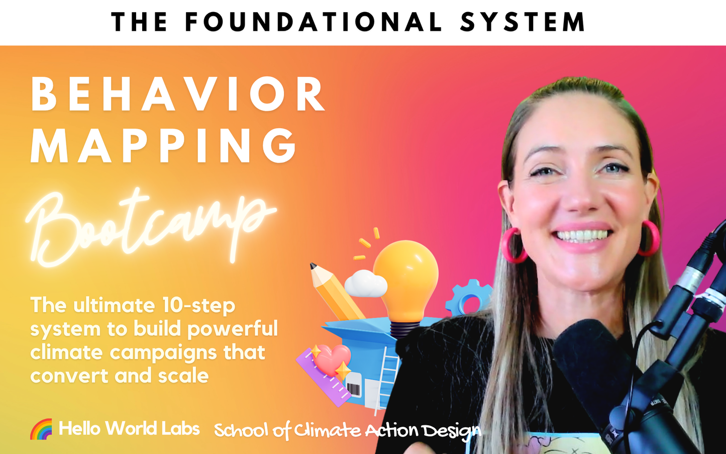 Join the School of Climate Action Design: Masterclass, Card Kit + Community