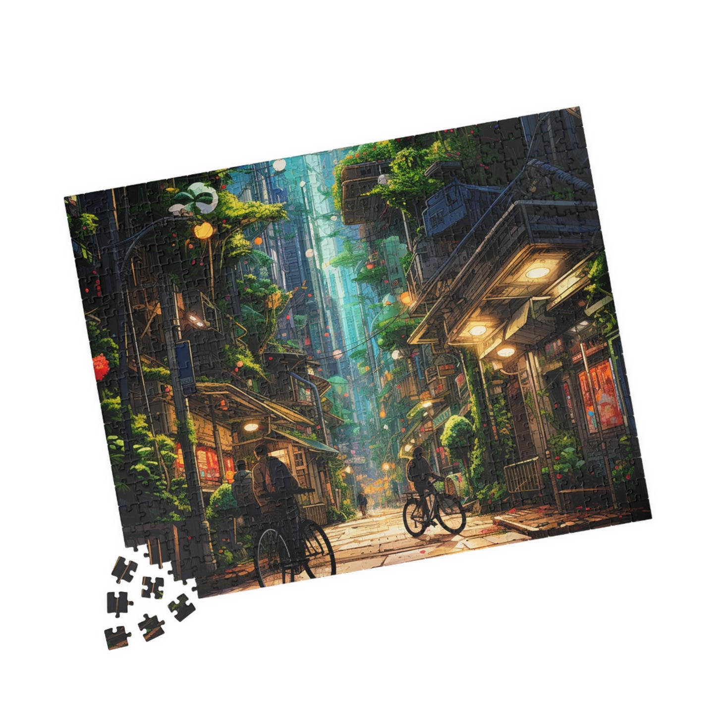 Tokyo Neon Lane Puzzle