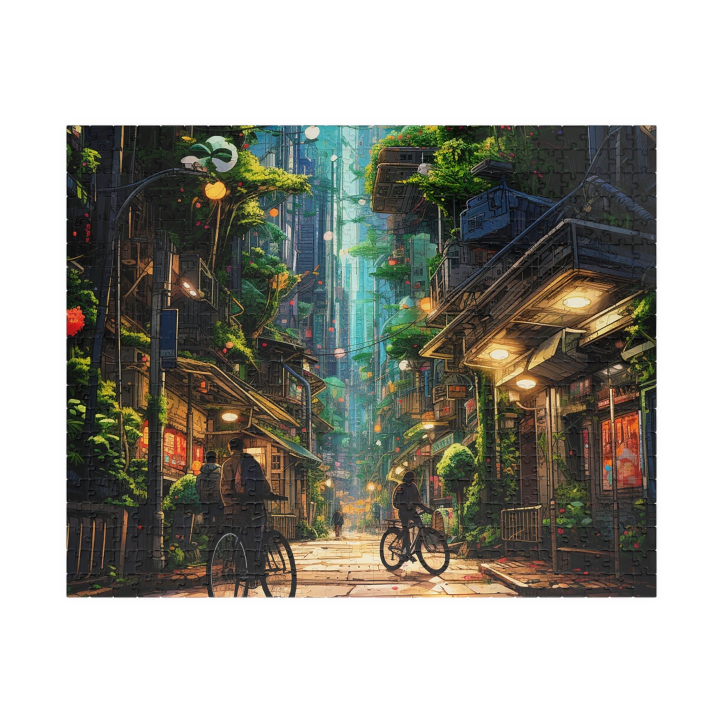 Tokyo Neon Lane Puzzle