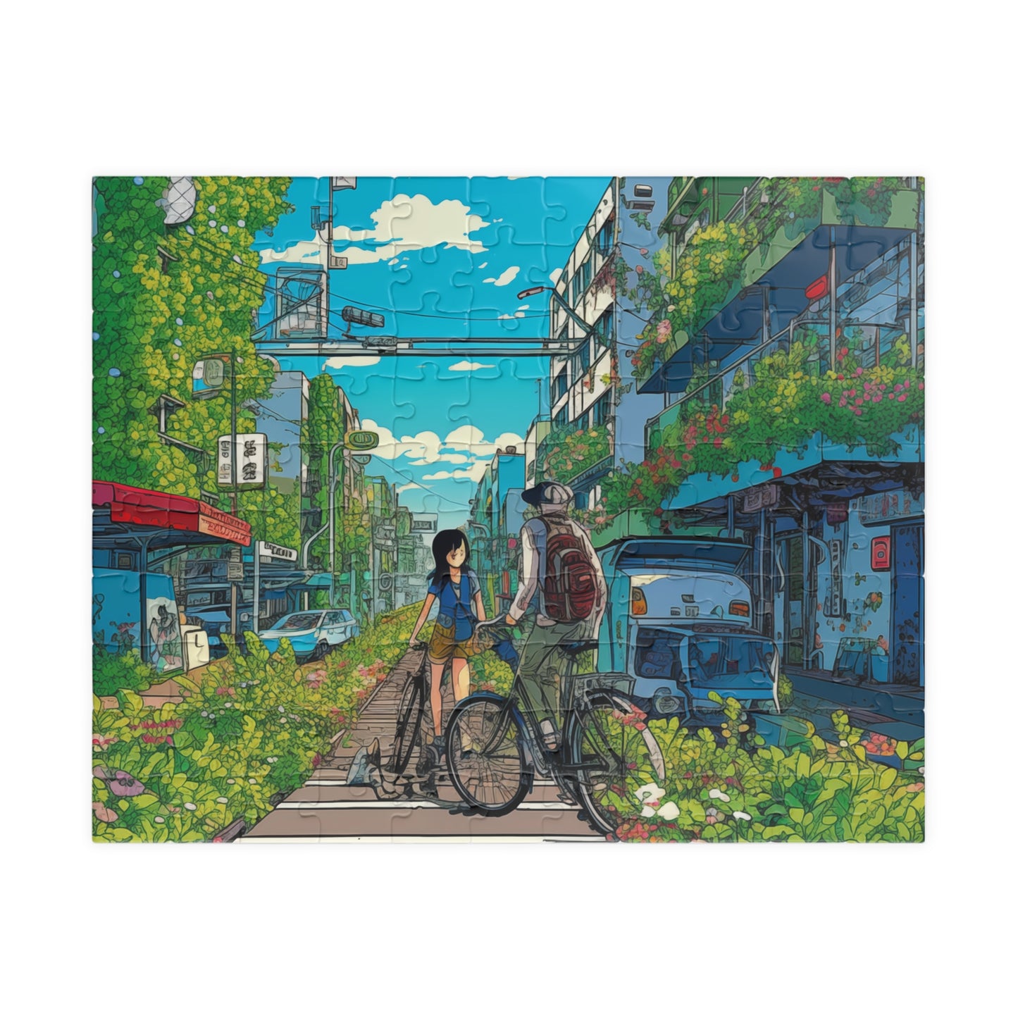 Green Street Puzzle (110, 252, 520, 1014-piece)