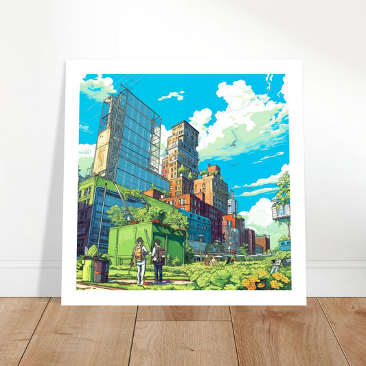 It's So Different 25 x 25 Art Print