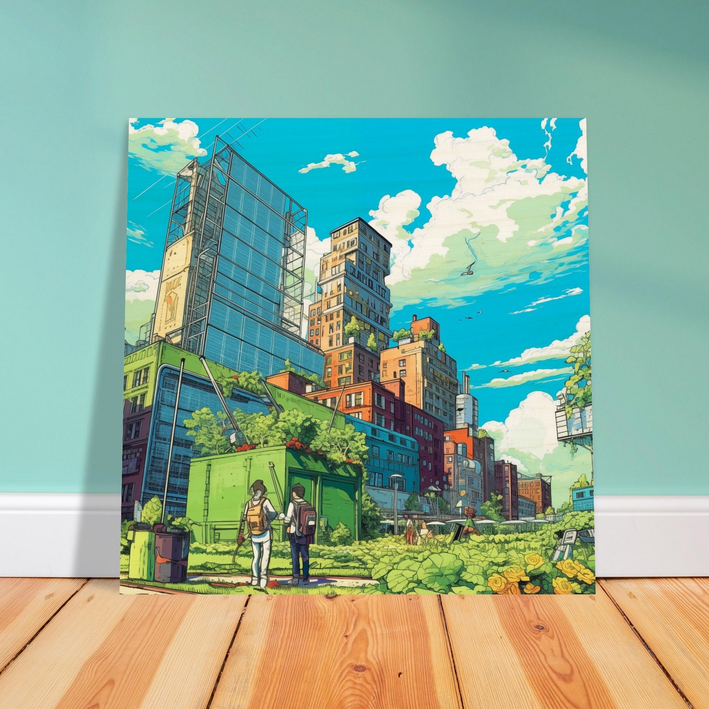 It's So Different Now Wood Print