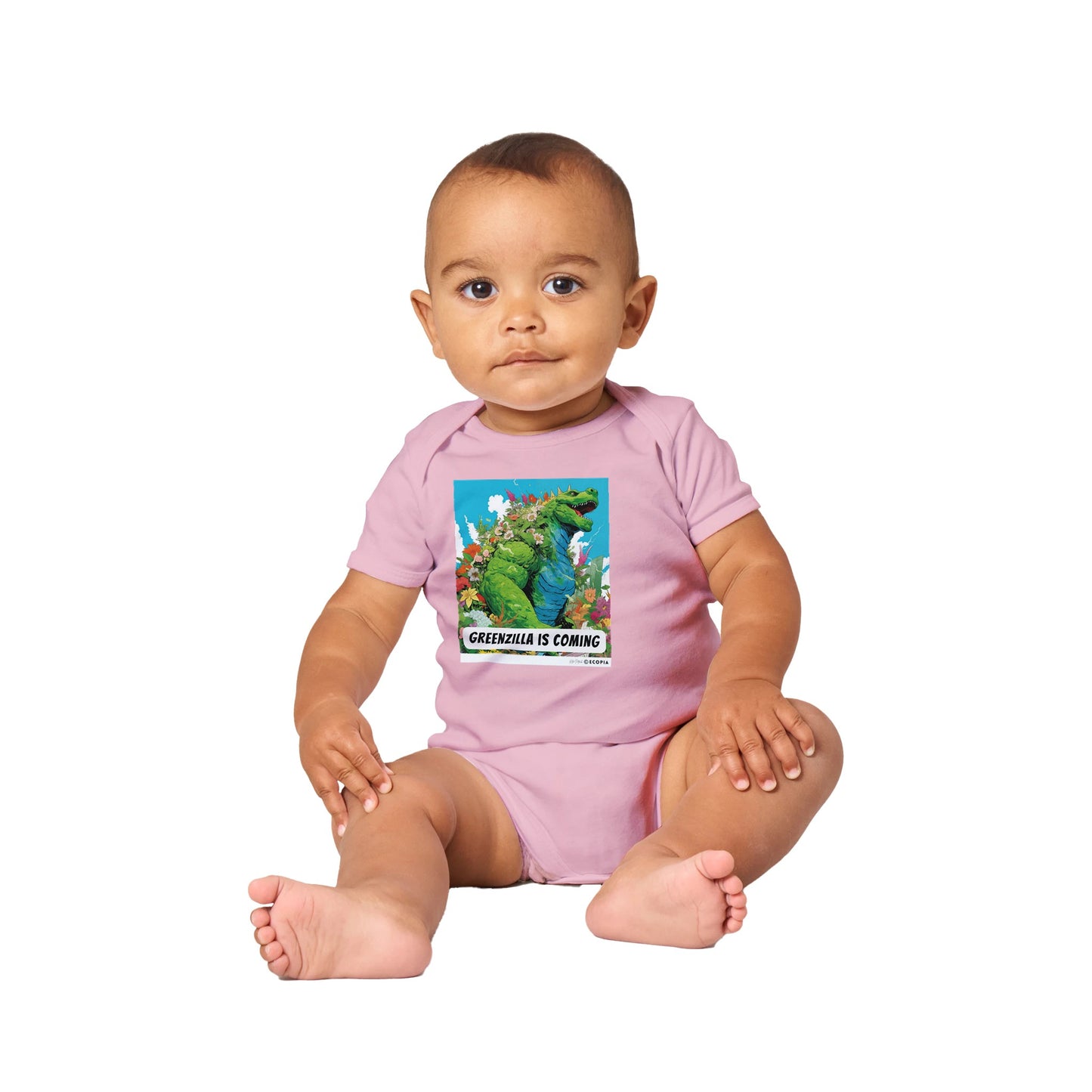 Greenzilla is Coming • Baby Onsie Bodysuit