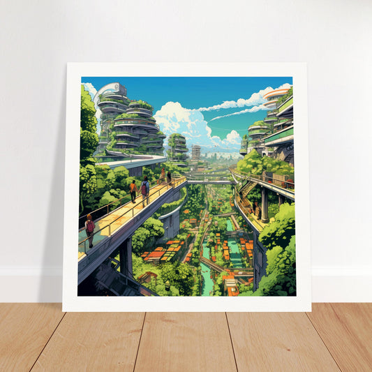 Sky Connection Museum-Quality Matte Art Print