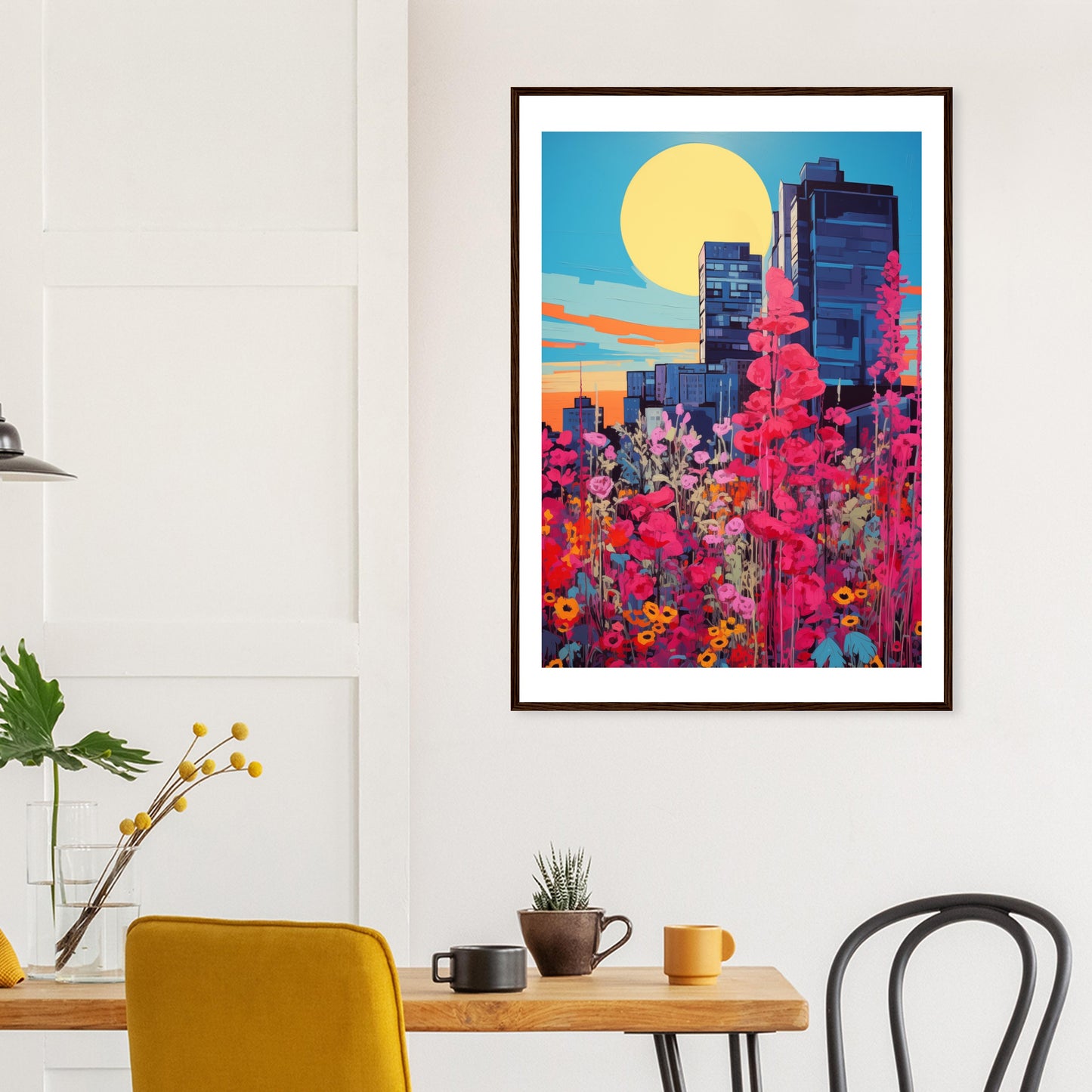 Wildflower Rebellion Wooden Framed Print