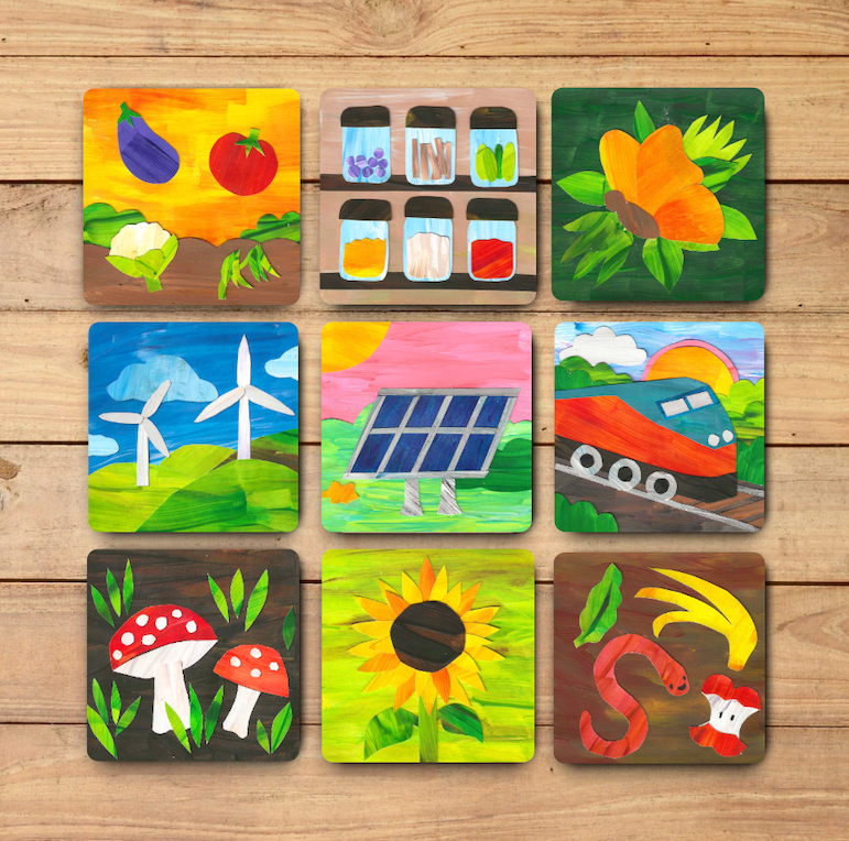 Anastasia's Eco Memory Matching Game