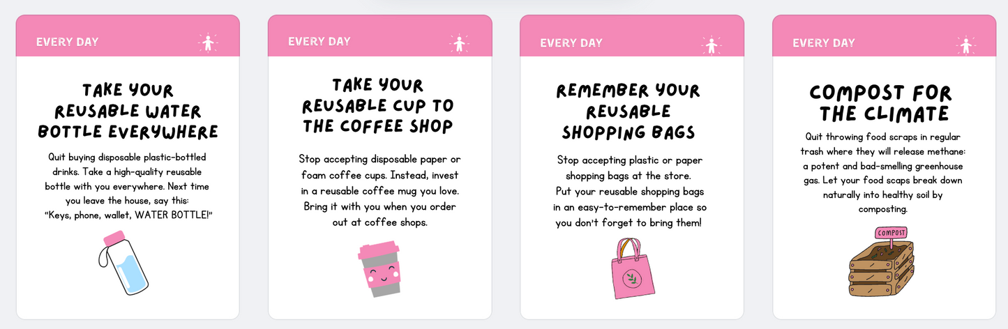 Zero Waste 120-Card Engagement Kit + Face Cut Out