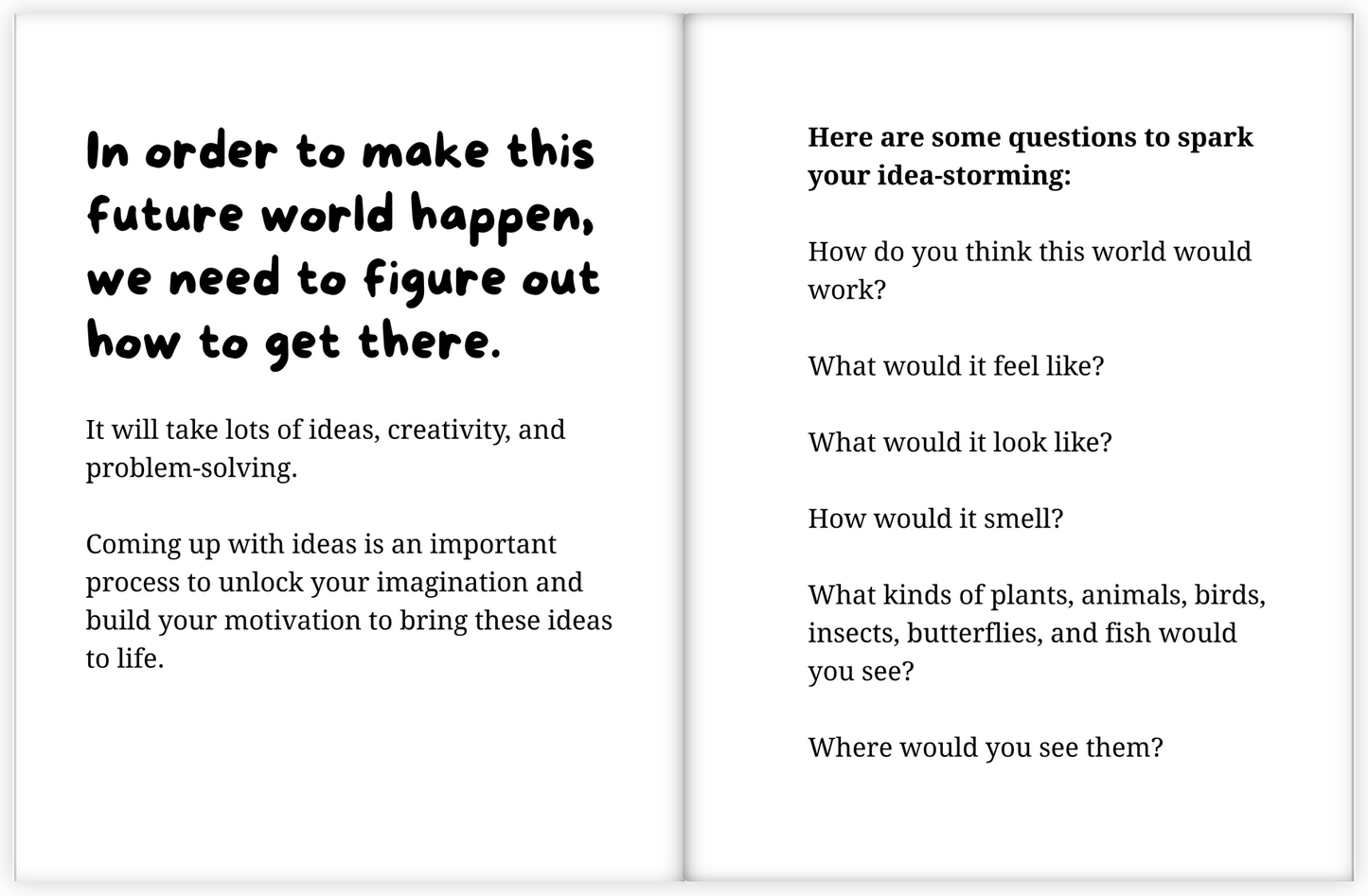 Earth Imagination Day Workbook