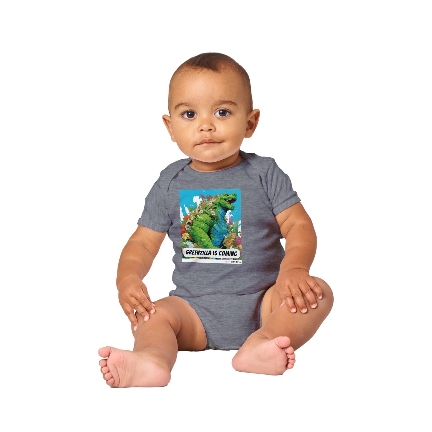 Greenzilla is Coming • Baby Onsie Bodysuit
