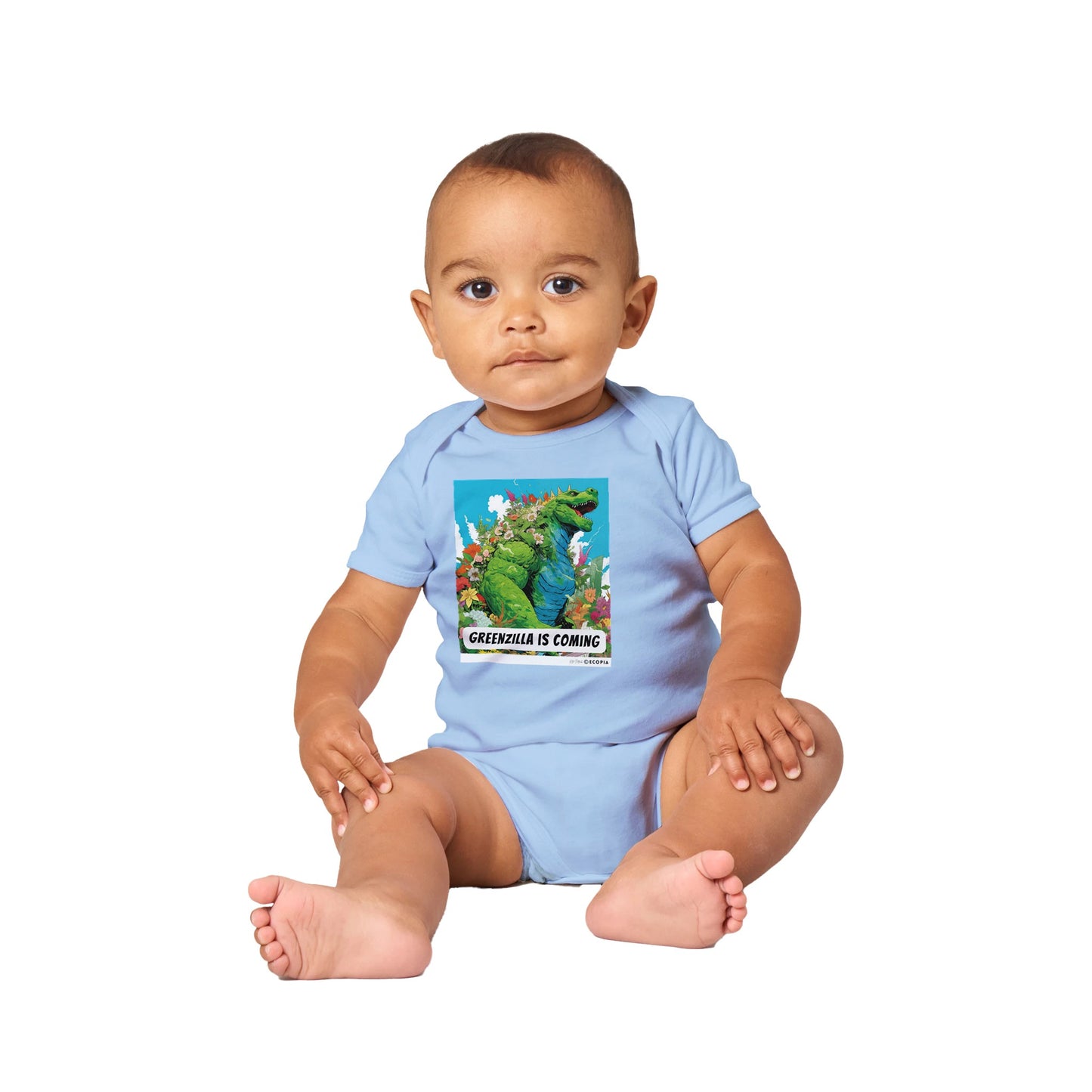 Greenzilla is Coming • Baby Onsie Bodysuit