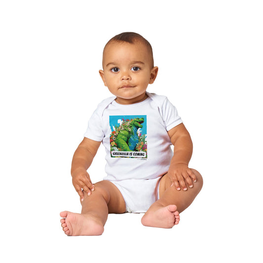 Greenzilla is Coming • Baby Onsie Bodysuit