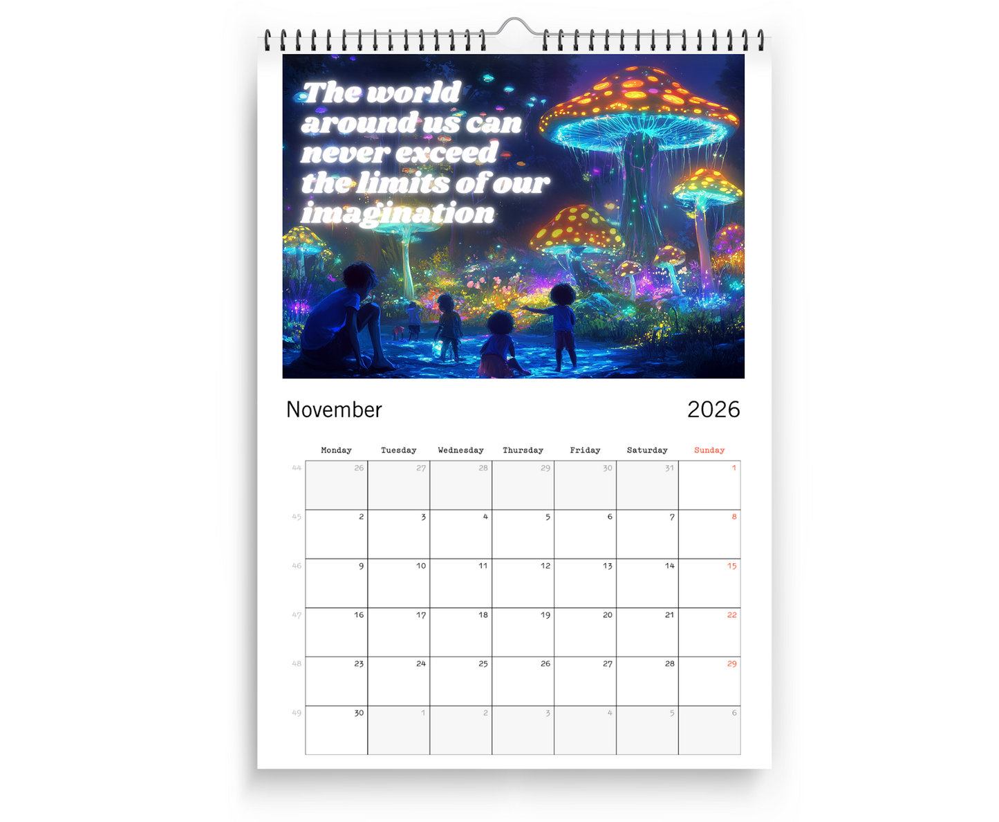 Positive Eco Futures Calendar 2026 • Cities of the Future (US & CA)