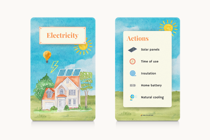 Eco Home Conversation Cards